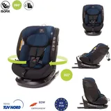 4BABY ROTO-FIX I-SIZE Kindersitz mit 360 drehbar ISOFIX, für Kinder 0-36 kg, Blau - Blau