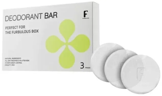 Furbulous Entduftungsstäbchen - 3er Pack - für Furbulous Automatische Katzenklo - natürliche Inhaltsstoffe - 30 Tage haltbar