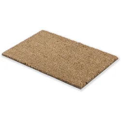 Fußmatte ASTRA "Kokosvelours", beige (natur), B:40cm H:15mm L:60cm, Kokos, Teppiche, Kokos Türmatte, rutschfest, schmutzabweisend