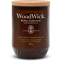 Woodwick Ginger & Turmeric Duftkerze 368 g bronze