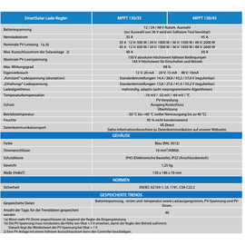 Victron Energy MPPT SmartSolar 150/45