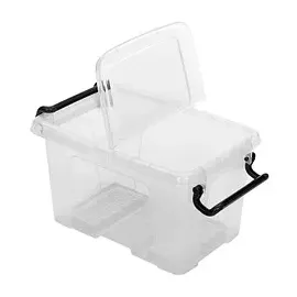CEP Aufbewahrungsbox 20,5 x 13,6 x 11,6 cm 2-tlg. transparent