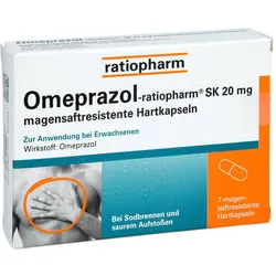 Omeprazol-ratiopharm SK 20mg