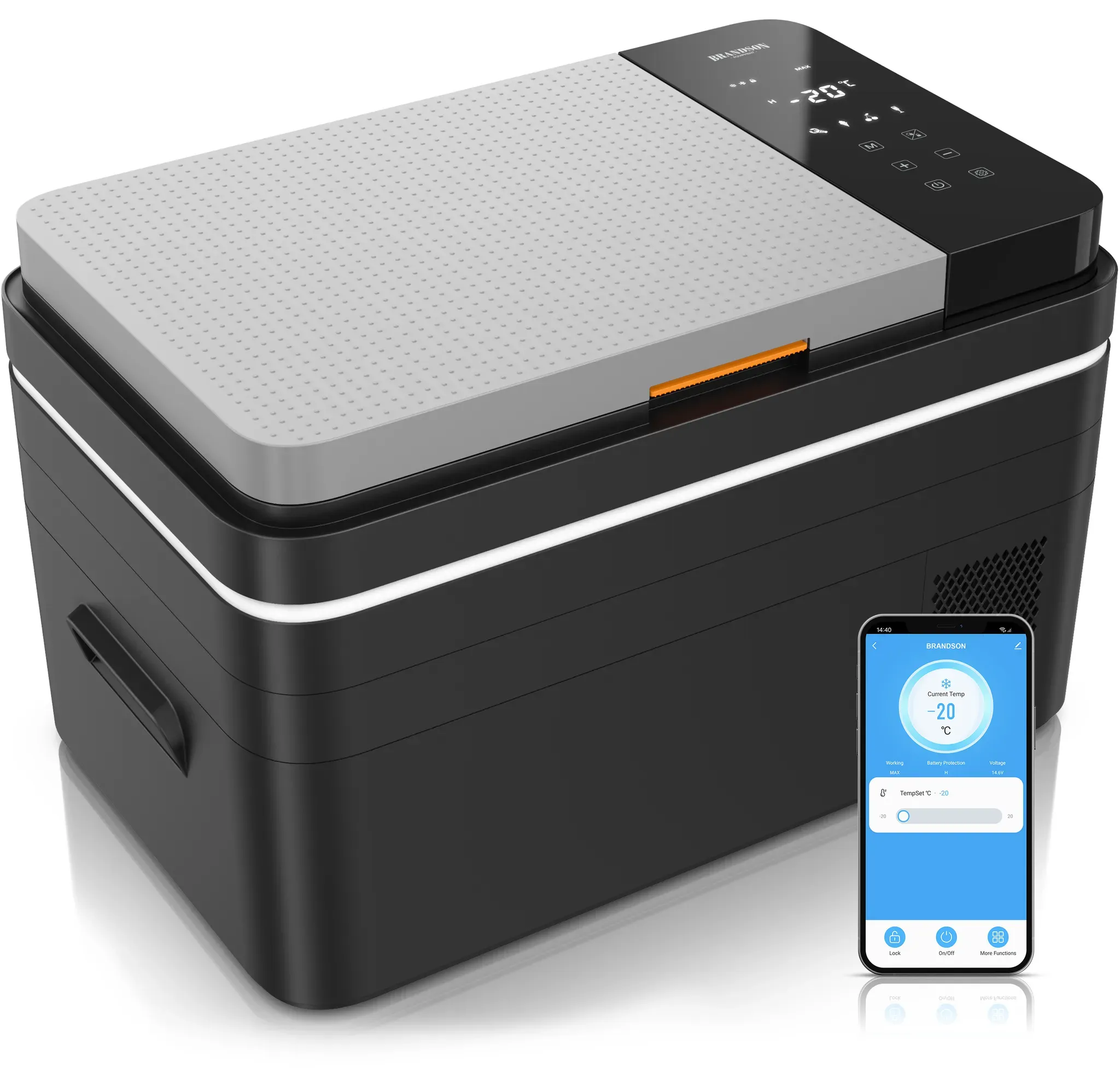 Kühlbox 30 Liter Kompressor App-Funktion