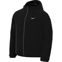 Nike Form Vielseitige Dri-FIT Kapuzen-Trainingsjacke Herren 010 black/reflective silv L