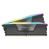 Corsair Vengeance RGB DDR5 32GB Kit DDR5-5600 CL40 AMD EXPO Intel XMP iCUE Kompatibler Computerspeicher - grau (CMH32GX5M2B5600Z40)