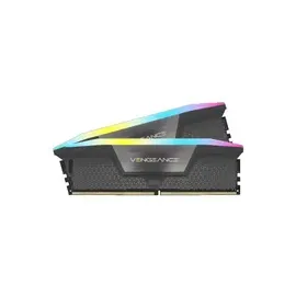 Corsair Vengeance RGB DDR5 32GB Kit DDR5-5600 CL40 AMD EXPO Intel XMP iCUE Kompatibler Computerspeicher - grau (CMH32GX5M2B5600Z40)