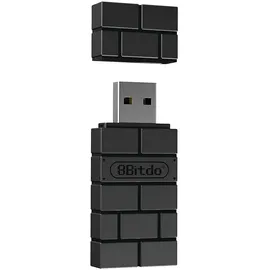 8bitdo Wireless Adapter 2 Adapter Schwarz Nintendo Switch / PS4 / PS3 / Xbox One / Wii U