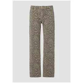 s.Oliver Jeans-Hose - braun|mehrfarbig - 38/30