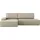 OTTO home Eckcouch Cord 2-Sitzer Hellgrün