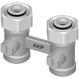 Kermi Zweirohrarmatur Durchgang ZV01050001