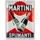 Nostalgic-Art Blechschild, Martini – Spumanti – Geschenk-Idee für Cocktail-Fans, aus Metall, Vintage-Design zur Dekoration, 30 x 40 cm