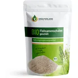 Kräuterland Bio Flohsamenschalen ganz - 500g indische Flohsamen Schalen - Laktosefrei, Glutenfrei, Ballaststoffreich, vegan - in Premium Qualität