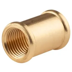 Messing Gewinde-Fitting Muffe 1/4