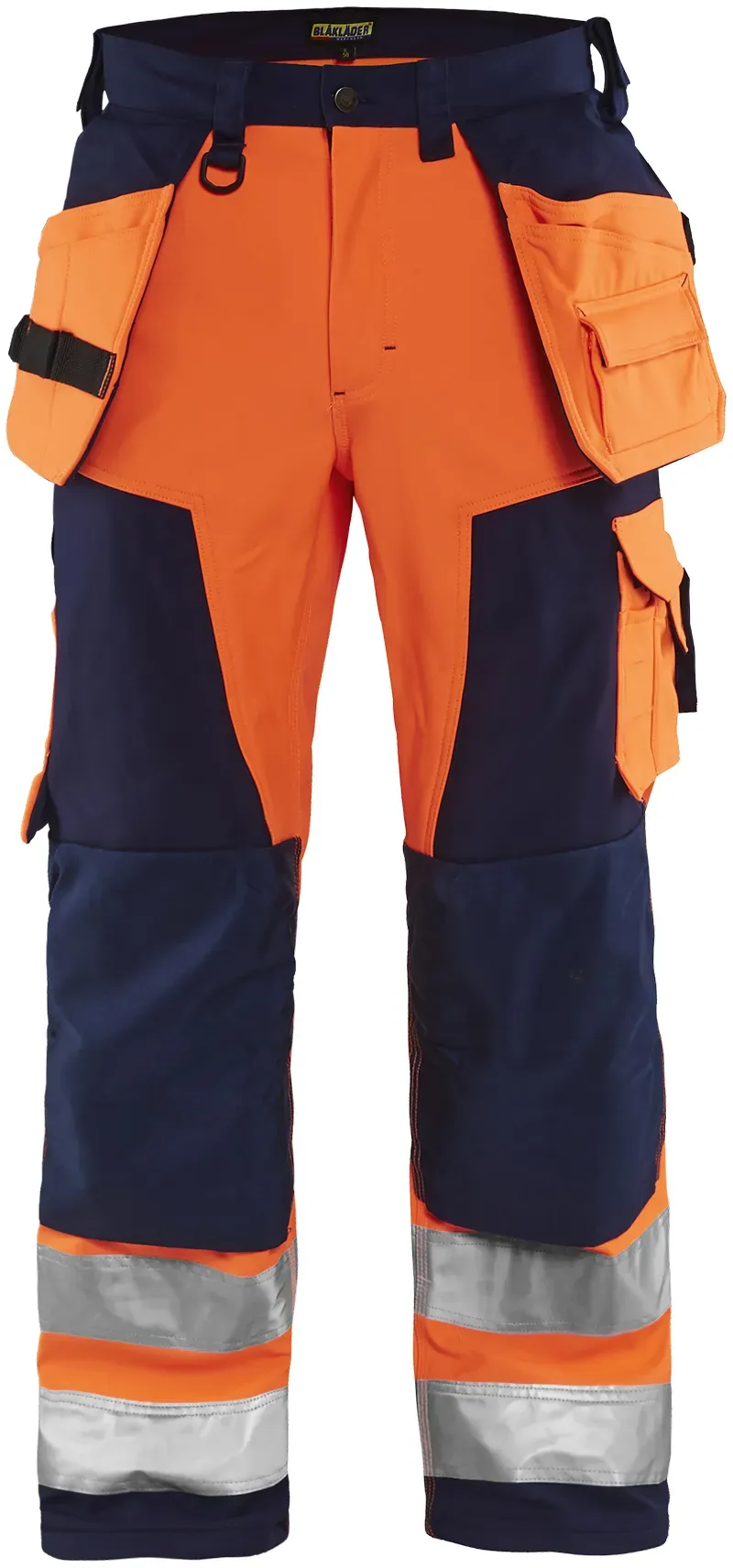 Blakläder High Vis Softshell Bundhose 1567 2517 in div. Farben - orange/marineblau - 54