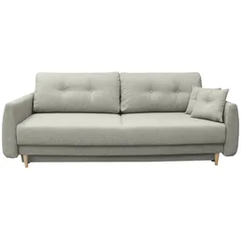 SUN GARDEN Schlafsofa Stoff 2-Sitzer Grau