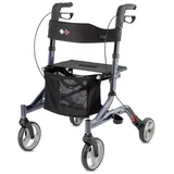 Bischoff & Bischoff Capero Rollator faltbar Leichtgewicht blau