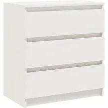vidaXL Nachtschrank 60 x 36 x 64 cm Weiß