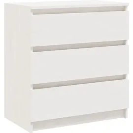 vidaXL Nachtschrank 60 x 36 x 64 cm Weiß