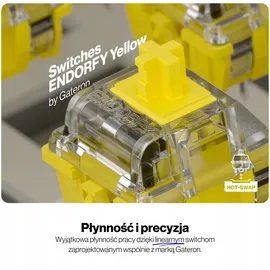 endorfy Celeris 1800 Gateron Yellow QWERTY