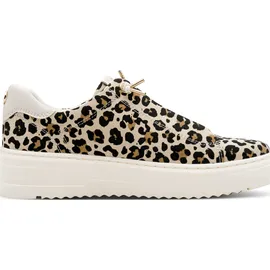Marco Tozzi Sneaker Low Damen Leo Cream 36
