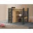 Parisot Hochbett Heavy 90 x 200 cm Eiche braun