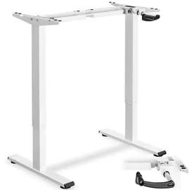 Tectake Tischgestell Idun 84 - 129 x 60 x 71 - 121 cm