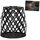 Star Trading LED Solarleuchte Calabria 20 cm warmweiß