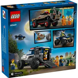 LEGO City Verfolgungsjagd im Polizeigeländewagen 60449