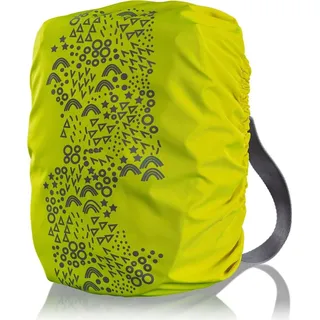 Reer MyBuddyGuard Rucksackcover S, gut sichtbare Regenhülle für Kindergarten-Rucksack