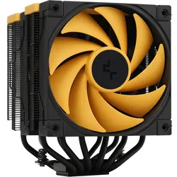 Deepcool AK620 Zero Dark Zoria, Luftkühlung, 12 cm, 68,99 cfm, Schwarz, Gelb