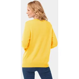 GOLDNER Uni Merino-Cardigan Gelb 52