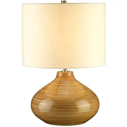Bailey Tischleuchte Holzfarben 520mm Elstead Lighting BAILEY-TL