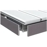 Traumgarten Abschlussleiste DreamDeck 10 x 80 x 200 cm anthrazit