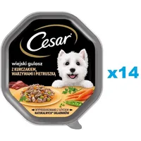 Cesar Nassfutter Huhn & Gemüse 14 x 150 g