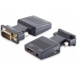 ShiverPeaks S-impuls Vga-adapter, Vga-stecker Zu Hdmi-buchse, 1080p