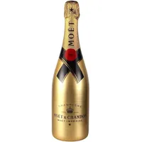 Moet Gold Limited Edition Champagner Hochzeit Geburtstag Geschenk 12% Vol. 0,75l