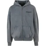 dropsize SUPER HEAVY OVERSIZE Kapuzenjacke Herren Grau S