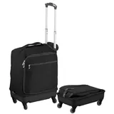 Xcase Handgepäck ultraleicht: Ultraleichter Reise-Trolley mit 46 Litern Volumen, bis 30 kg, 4 Rollen (Handgepäck Trolley ultraleicht, Handgepäck mit Rollen, leichter Koffer)