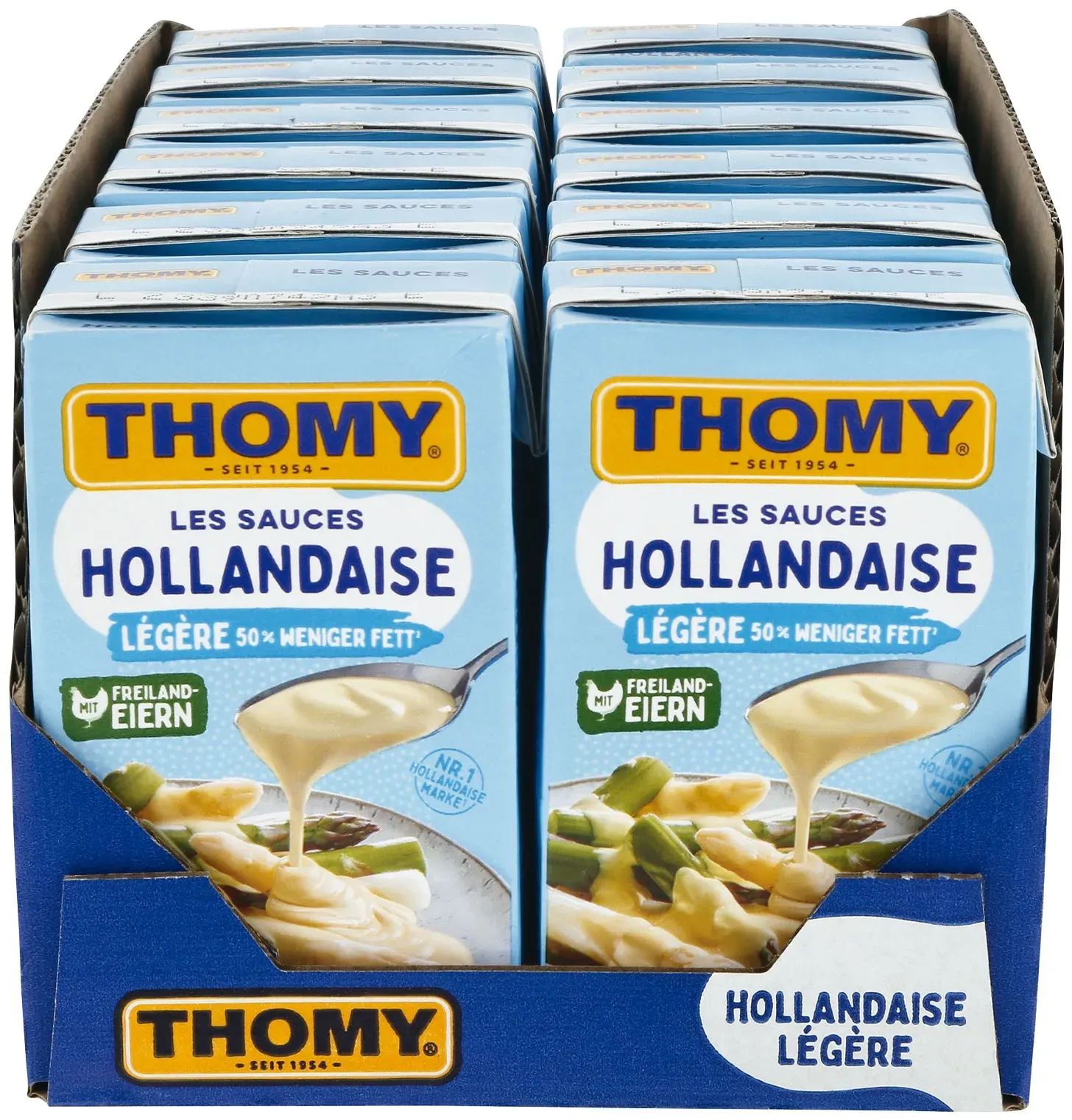 Thomy Les Sauce Hollandaise legere 250 ml, 12er Pack