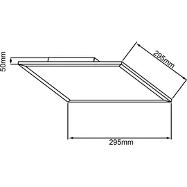 Brilliant LED Paneele weiß