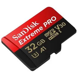 SanDisk Speicherkarte microSDHC-Card Extrem PRO 32 GB