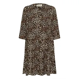 Cream Blusenkleid Leopard Mix bunt 46