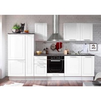 Mid.you Küchenleerblock, Grau, Weiß, Holzwerkstoff, nur wie online abgebildet bestellbar, 300 cm, Küchen, Küchenzeilen & Küchenblöcke, Küchenzeilen ohne Geräte