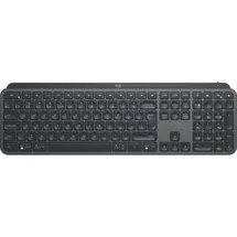 Logitech MX Keys for Business, schwarz, Logi Bolt, USB/Bluetooth, UK (920-010250)