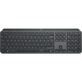Logitech MX Keys for Business, schwarz, Logi Bolt, USB/Bluetooth, UK (920-010250)