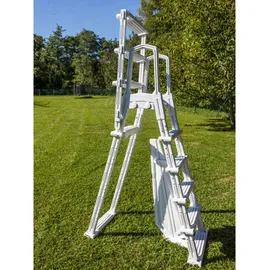 gre accessories Sicherheitsleiter Silber 120/132 cm