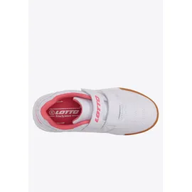 lotto Pacer K Kinder Weiß/Pink 33