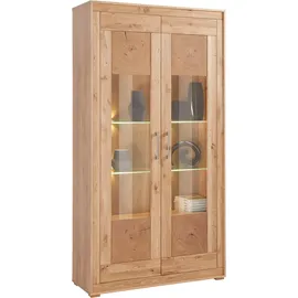 vogl möbelfabrik Vitrine Höhe 202 cm braun