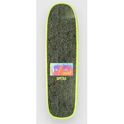 Opera Skateboards Eyes 9.125" Skateboard Deck black / yellow Gr. Uni